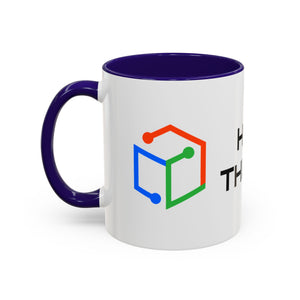 AlgoBox Mug — "Home of the Enigma" (Blue)