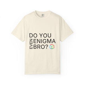 AlgoBox Tee — "Do You Even Enigma Bro?"