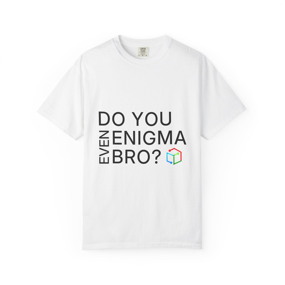 AlgoBox Tee — "Do You Even Enigma Bro?"