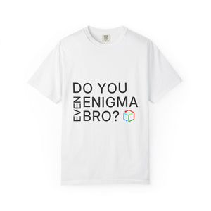 AlgoBox Tee — "Do You Even Enigma Bro?"