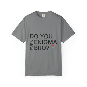 AlgoBox Tee — "Do You Even Enigma Bro?"