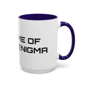 AlgoBox Mug — "Home of the Enigma" (Blue)