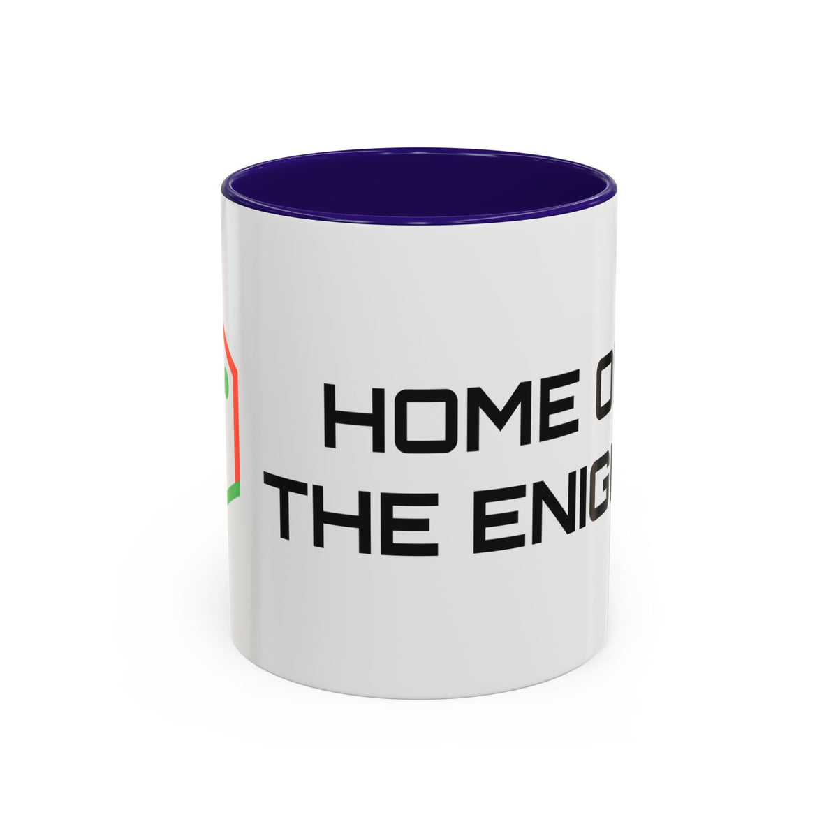 AlgoBox Mug — "Home of the Enigma" (Blue)
